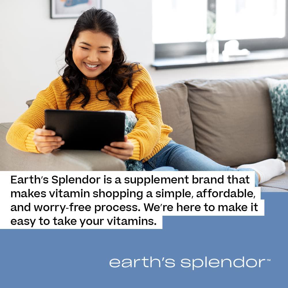 Earth's Splendor Zinc 50 Mg, White