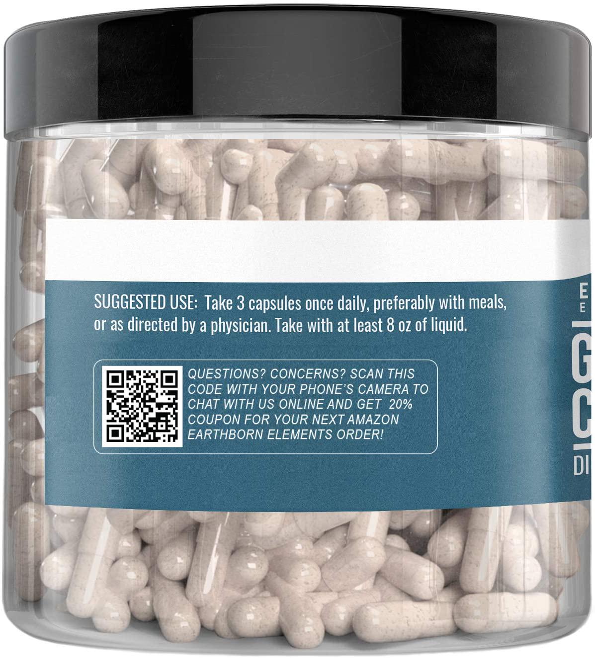 Earthborn Elements Garcinia Cambogia 200 Capsules, Pure and Undiluted, No Additives