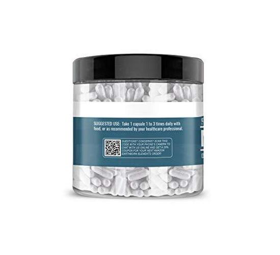 Earthborn Elements Malic Acid, 200 Capsules, Pure and Undiluted, No Additives