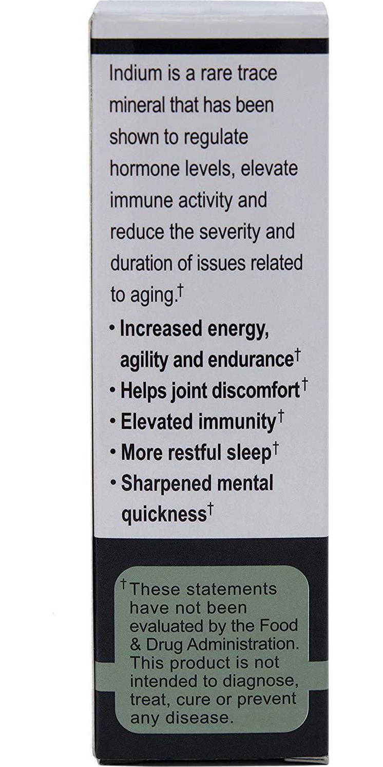 East Park Research - Indium XL - Anti-Inflammatory, Antioxidant and Anti-Aging Supplement - 12 Milliliter