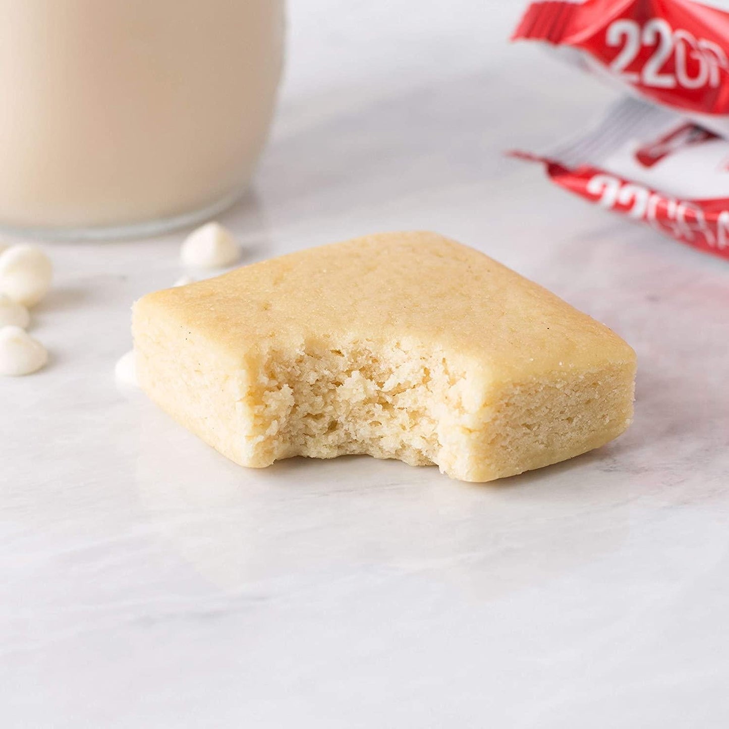 Eat Me Guilt Free Blondie Protein-Packed Brownie - 14G Protein, Low Carb, Keto-Friendly, Low Sugar, Non GMO, No preservatives, Low Calorie Snack or Dessert | 12 Count