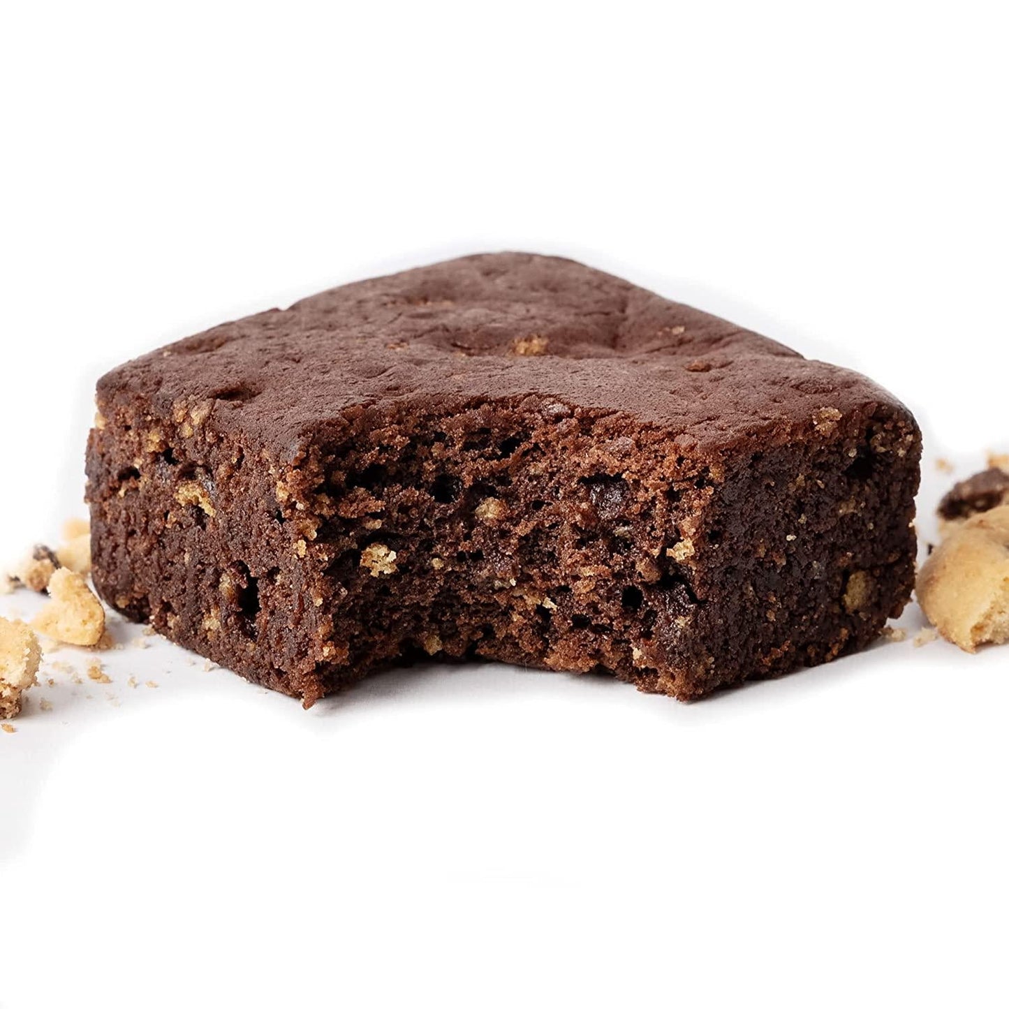 Eat Me Guilt Free Cookies and Cream Protein-Packed Brownie - 14G Protein, Low Carb, Keto-Friendly, Low Sugar, Non GMO, No preservatives, Low Calorie Snack or Dessert | 12 Count