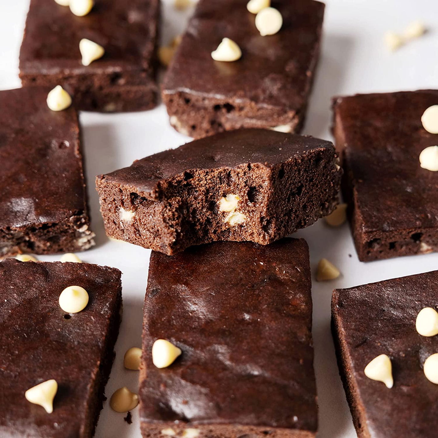 Eat Me Guilt Free Tuxedo Protein-Packed Brownie - 14G Protein, Low Carb, Keto-Friendly, Low Sugar, NON GMO, No preservatives, Low Calorie Snack or Dessert | 12 Count