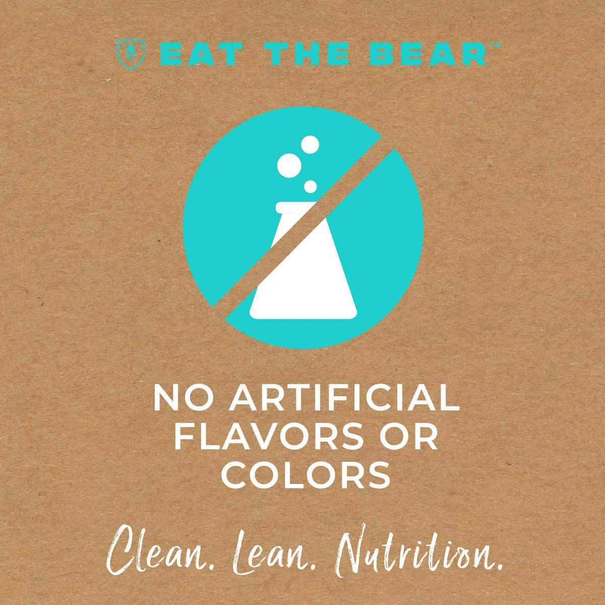 Eat the Bear Whey Protein Isolate Protein Powder 2 lbs (Chocolate)