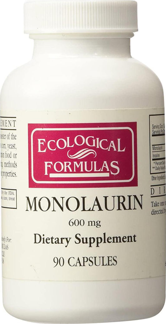 Ecological Formulas Monolaurin 600mg 90 capsules