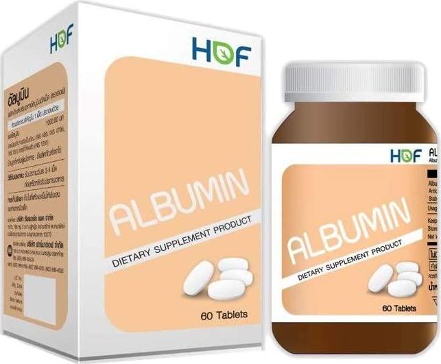Egg Albumin 1000mg Protein 60 Capsules
