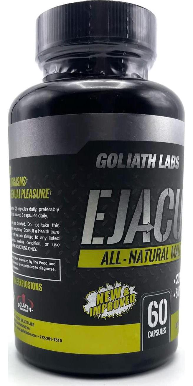 Ejaculoid Enhancing Pills (60 Capsules) - Enlargement Booster for Men - Increase Size, Strength, Stamina - Energy, Mood, Endurance Boost - All Natural Performance Supplement - Made in USA