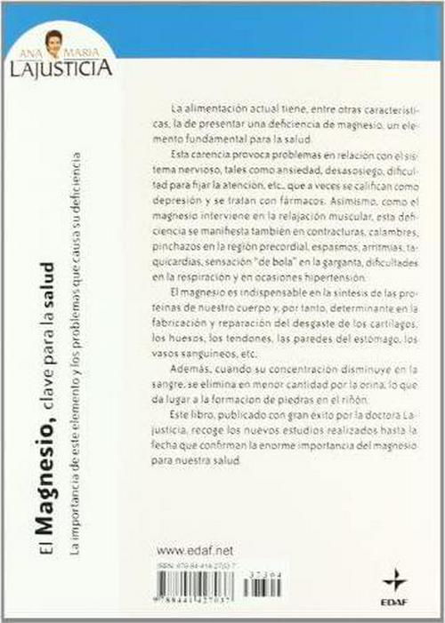 El magnesio. Clave para la salud