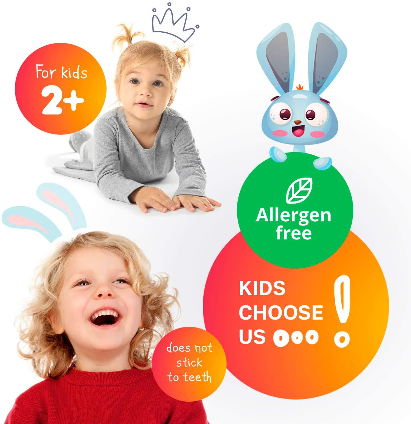 Elderberry Gummies for Kids and Toddlers - Natural Immune System Booster and Health Support with Black Sambucus Elderberries Extract - Vitamin and Zinc Herbal Immunity Boost Supplement for Children