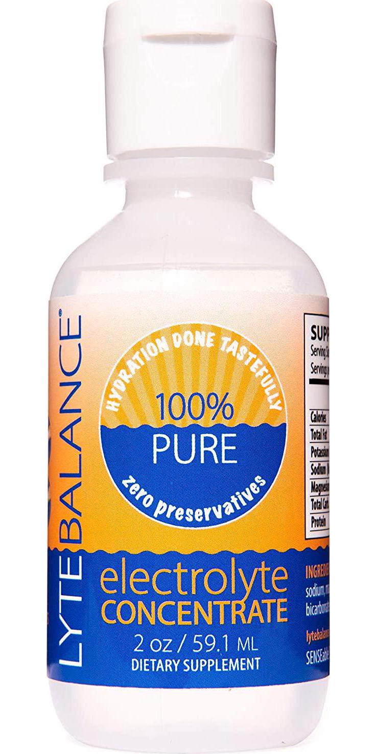Electrolyte Mineral Drops Daily Hydration by Lyte Balance, 3-Pack Concentrated Liquid is 2oz Each Travel Size Sugar Free, Keto Friendly Rapid Rehydration, Hangover Cure - Salt, Potassium, and Magnesium