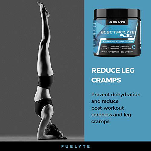 Electrolyte Pills - Salt Tablets Electrolyte for Hydration, Electrolytes Balance, Muscle Recovery - 120 Salt Pills