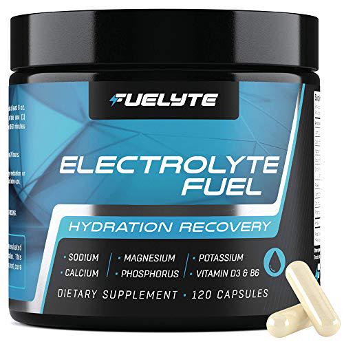 Electrolyte Pills - Salt Tablets Electrolyte for Hydration, Electrolytes Balance, Muscle Recovery - 120 Salt Pills