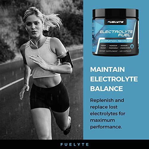 Electrolyte Pills - Salt Tablets Electrolyte for Hydration, Electrolytes Balance, Muscle Recovery - 120 Salt Pills