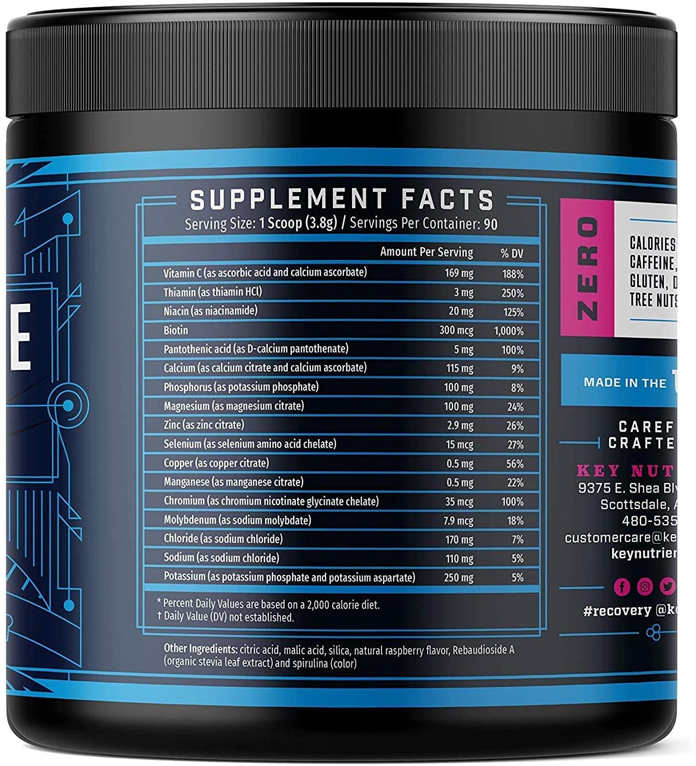 Electrolyte Powder Bundle- Sugar Free Drink Mix- Keto Electrolyte Powder: No Sugar, Gluten Free Hydration Powder- Keto Electrolytes Supplement: Magnesium, Potassium, Calcium - Pack of 3