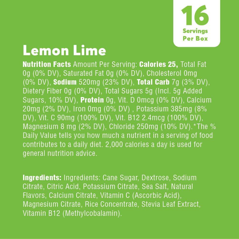 Electrolyte Powder Packets for Rapid Hydration | Nuun Instant (Lemon-Lime, 16 Servings)