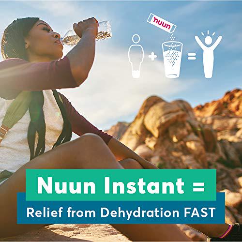 Electrolyte Powder Packets for Rapid Hydration | Nuun Instant (Watermelon, 16 Servings)