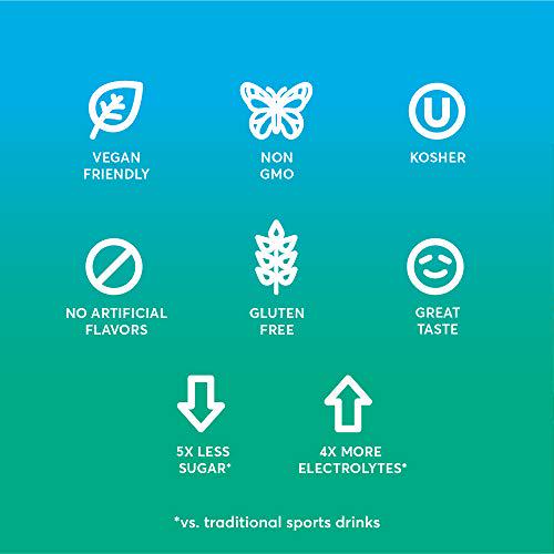 Electrolyte Powder Packets for Rapid Hydration | Nuun Instant (Watermelon, 16 Servings)