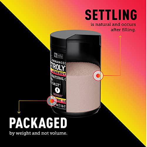 Electrolyte Powder Recovery Drink + Energy (90 Servings | Pink Lemonade) w Real Salt +BCAAs Sugar Free Electrolyte Supplement w Potassium Zinc and Magnesium for Hydration - Keto Electrolytes