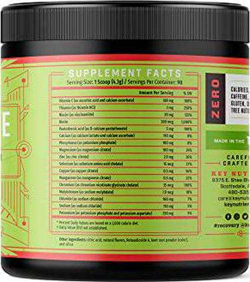 Electrolyte Powder: Strawberry-Kiwi - 90 Servings - Sugar Free Drink Mix- Keto Electrolyte Powder: No Sugar, Gluten Free Hydration Powder- Keto Electrolytes Supplement: Magnesium, Potassium, Calcium