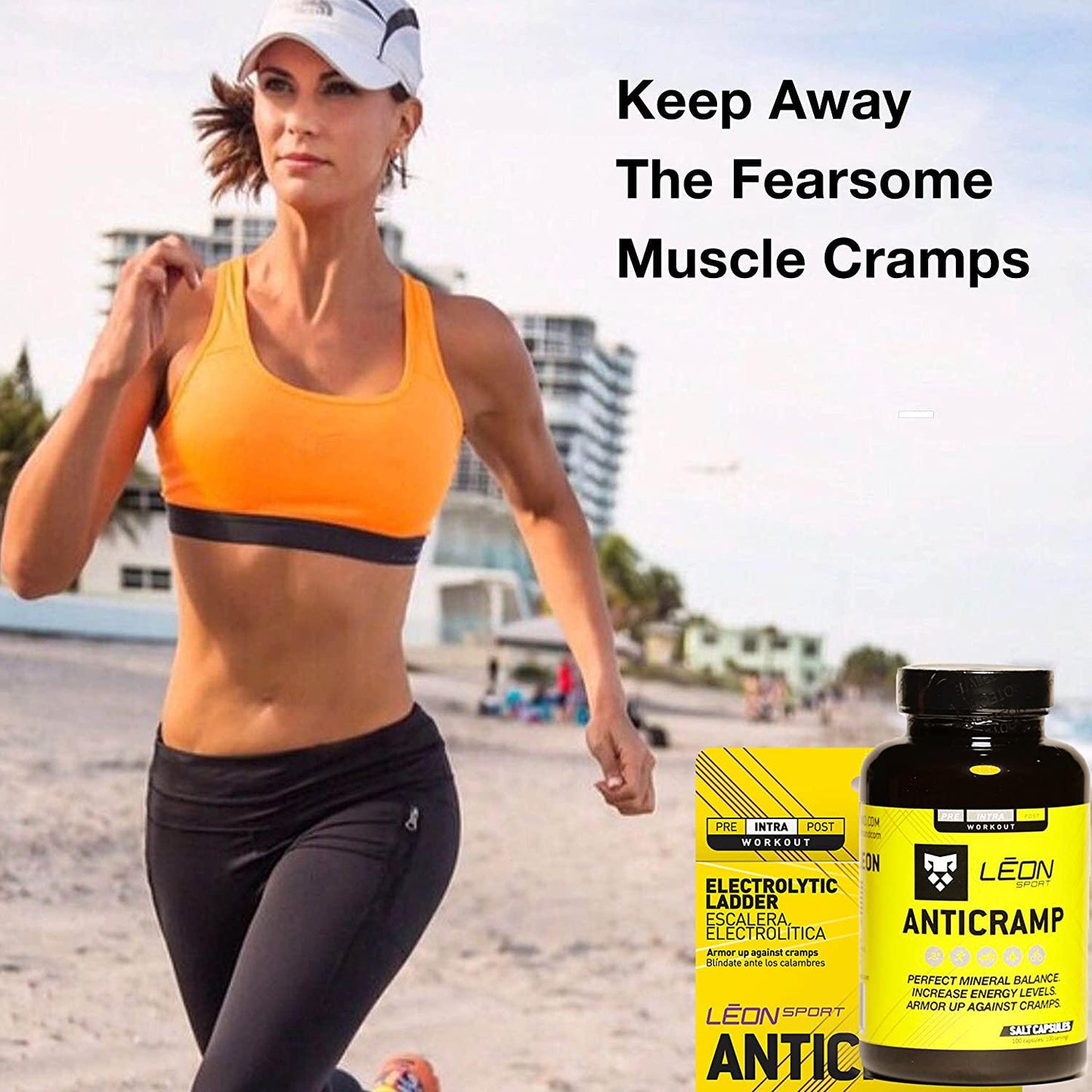 Electrolyte Salt Tablets - Sport Legs Supplement - 30 Capsules - Prevent Leg Cramps - Rapid Oral Rehydration - Prevent Your Headaches - Easy to Take Wherever You are (Box,3 Pack)