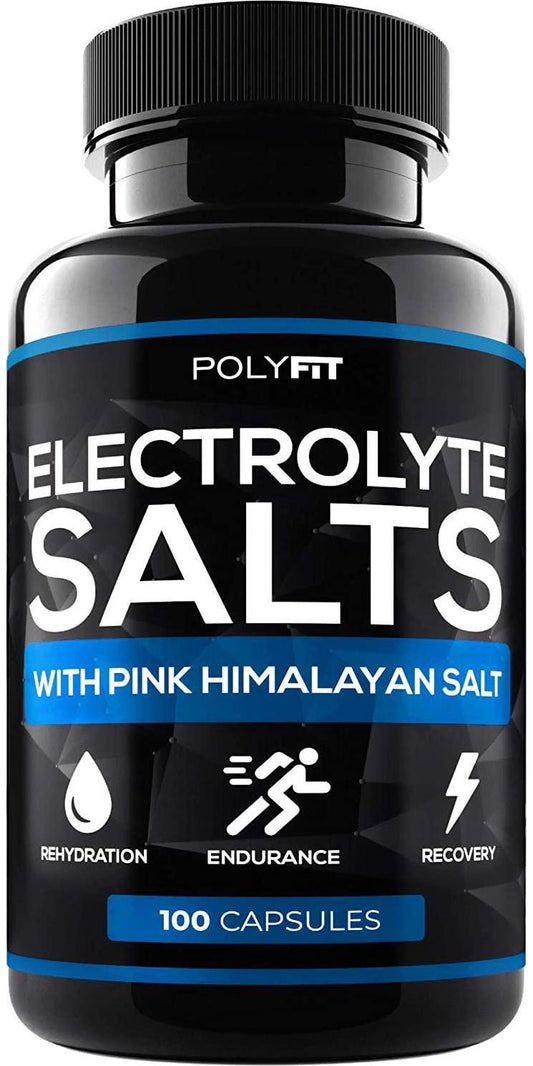 Electrolyte Salt Tablets - 100 Pills - Electrolytes Replacement Supplement for Rapid Hydration