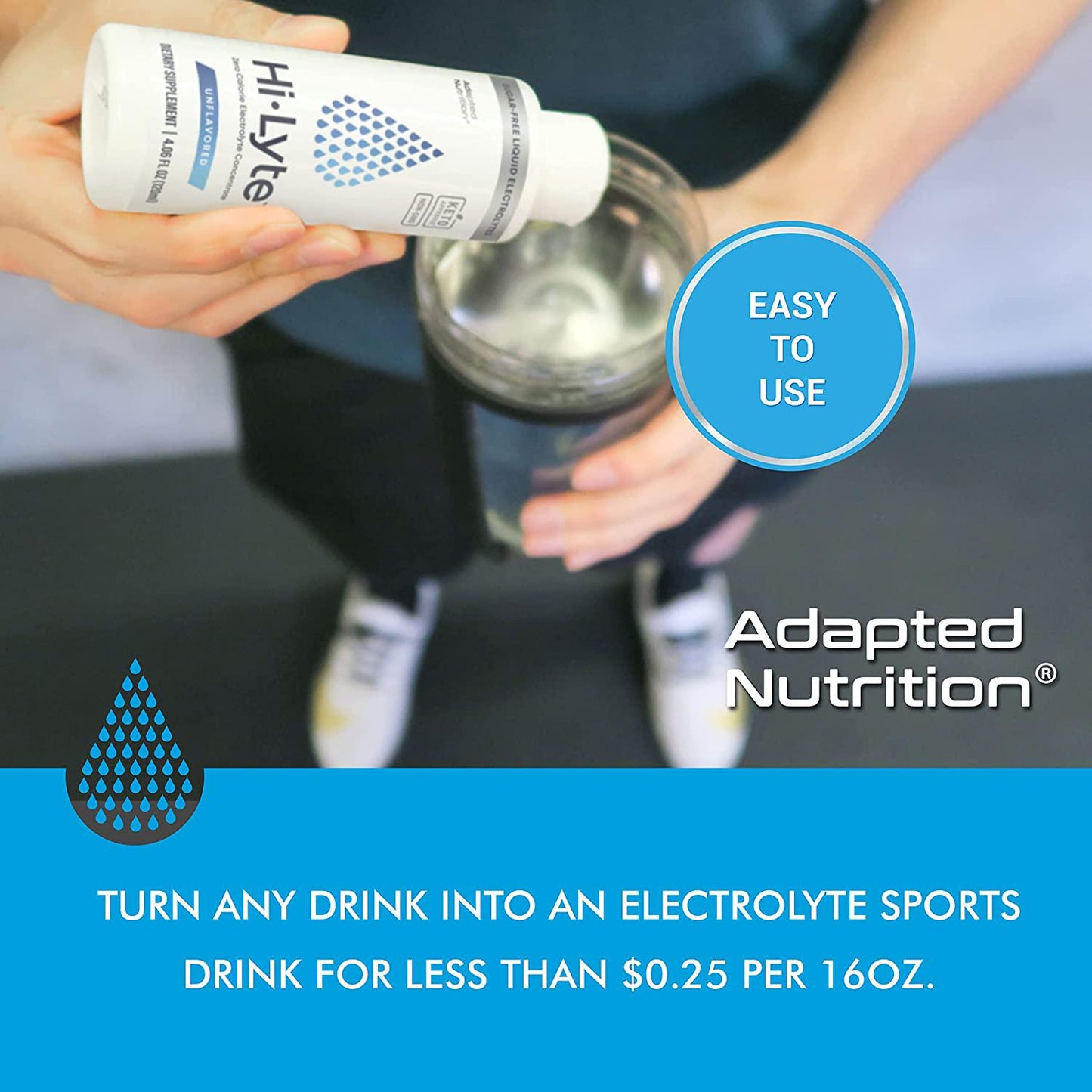 Electrolyte Supplement for Rapid Hydration | NO Calories NO Sugar | 20%+ More Potassium, Magnesium and Zinc | 48 Servings