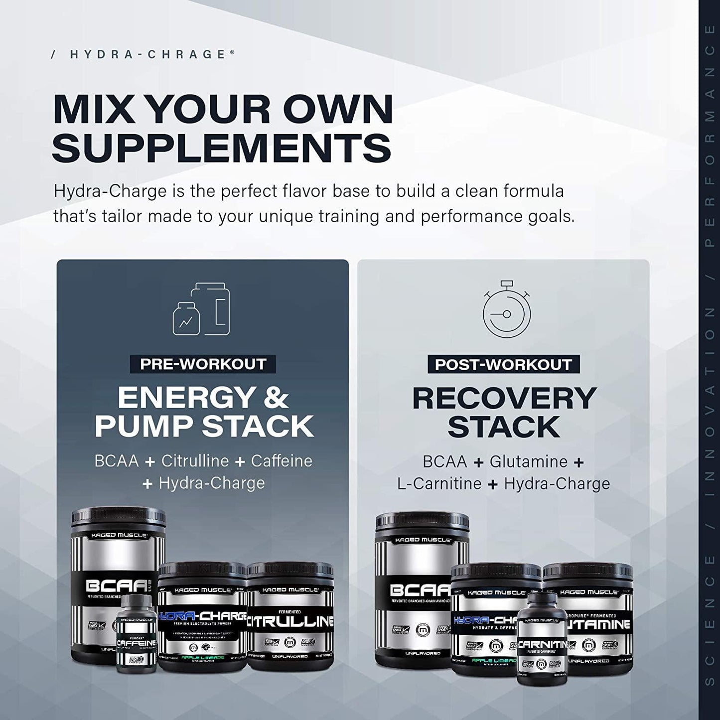 Electrolytes, Kaged Muscle Hydra-Charge Premium Electrolyte Powder, Hydration Electrolyte Powder, Orange Mango, 60 Servings, Clear, 9.73 Ounce (Pack of 1), AMZ-KM-HYDC-060OM