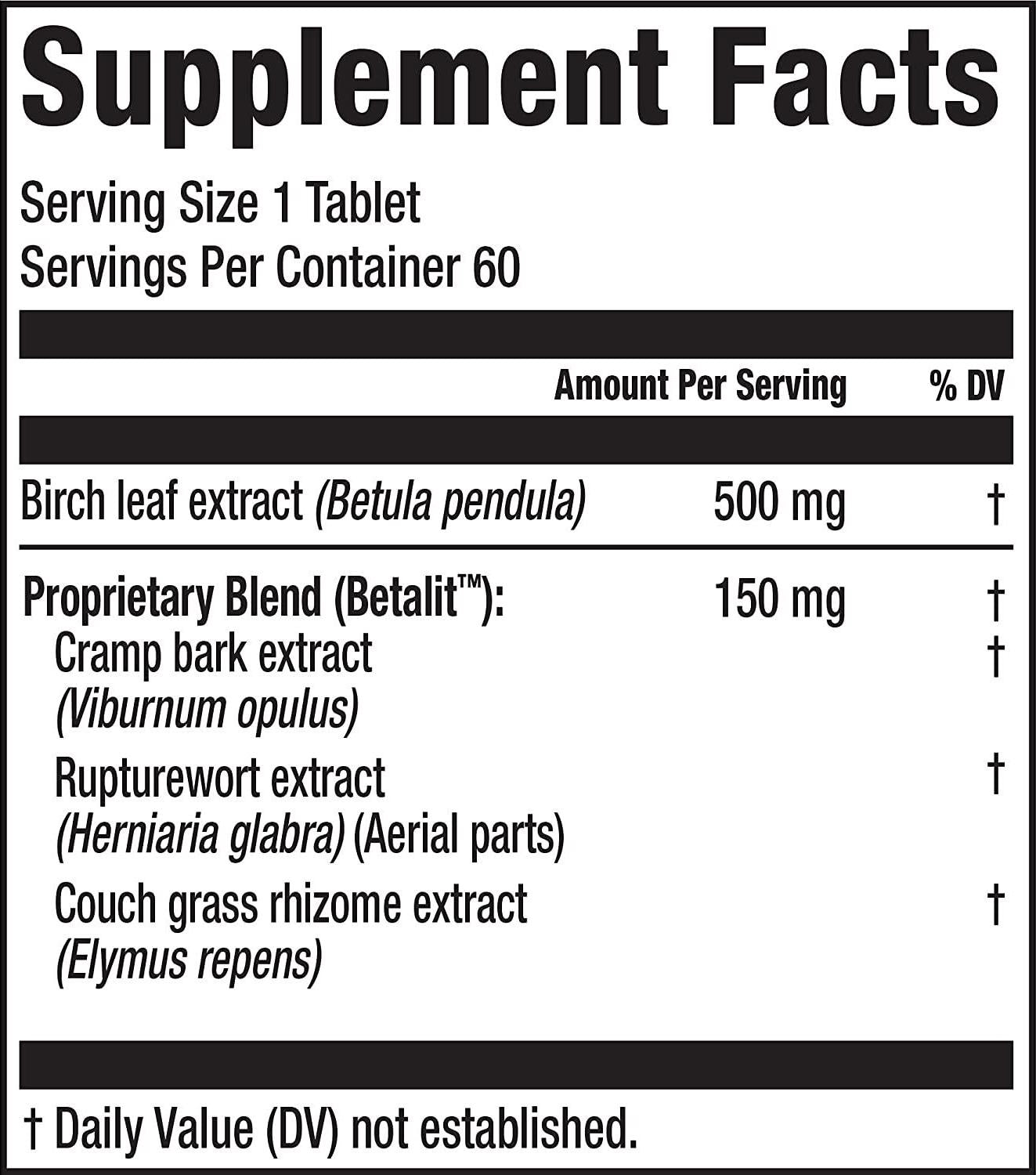 Elements Clean Kidney - Dietary Supplement, Supports Urinary Health and Normal Kidney Function, Gluten Free, 60 Tablets