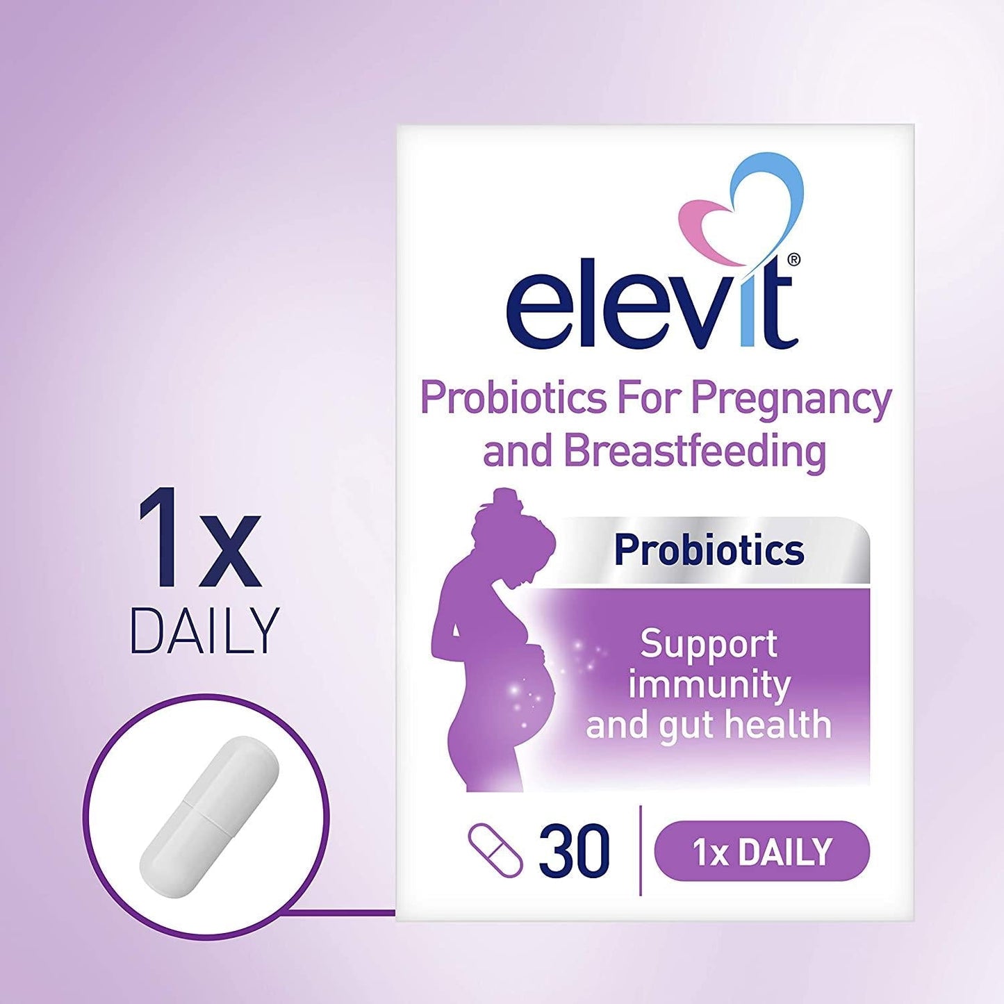 Elevit Probiotics For Pregnancy and Breastfeeding capsules 30 pack (30 days),