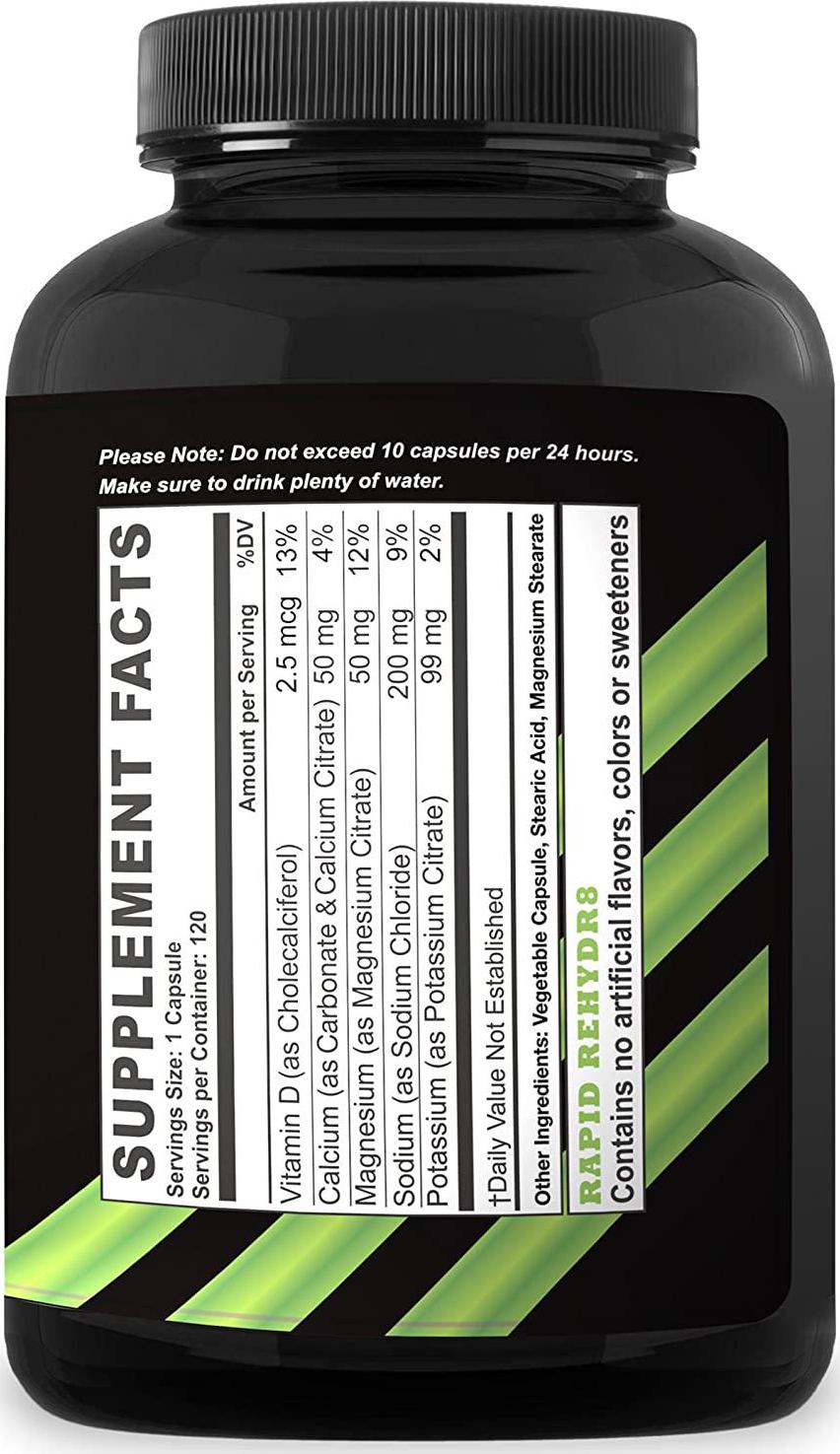 Elite Electrolyte Tablets - Pack of 120 Unflavored Hydration Pills for for Energy Restoration and Fast Recovery - Gluten and Sugar-Free, Keto-Friendly Salt Tablets for Runners and Athletes