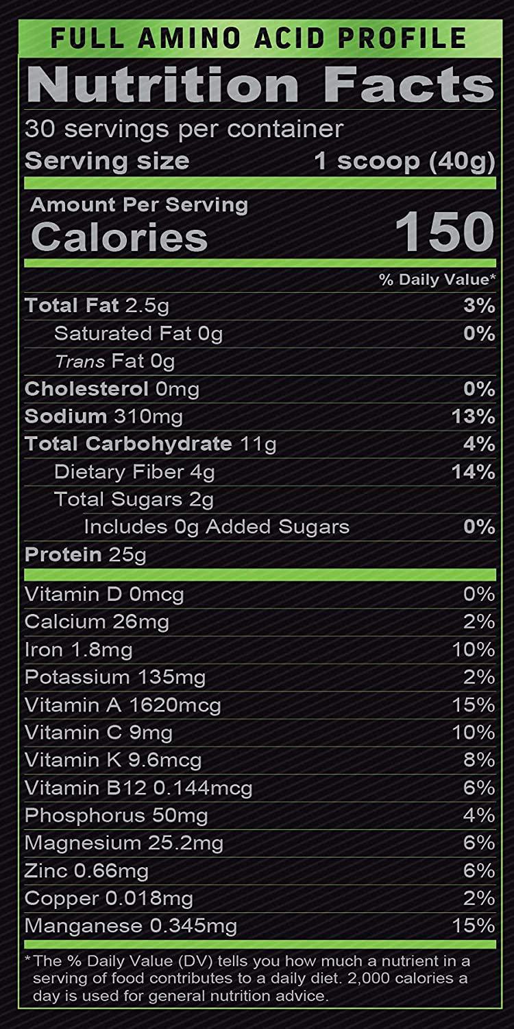 Elite Protein - Organic Plant Based Protein Powder, Chocolate, Pea and Hemp Protein, Muscle Recovery and Meal Replacement Protein Shake, USDA Organic, Non-GMO, Dairy-Free - Vegan - 30 Servings