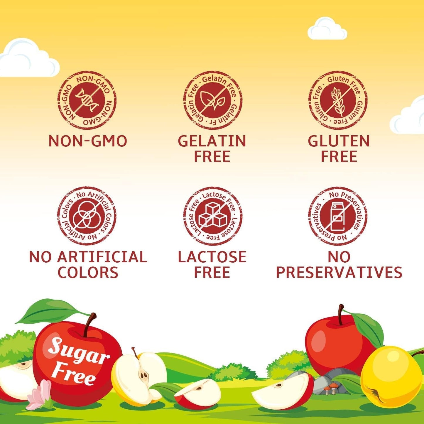 Elixeed Apple Cider Vinegar Gummies, Weight Management, Natural Detox, Better Immunity, Unfiltered ACV with The Mother, Vitamin B9, Vitamin B12, Pomegranate Extract, No Gelatin, No Sugar