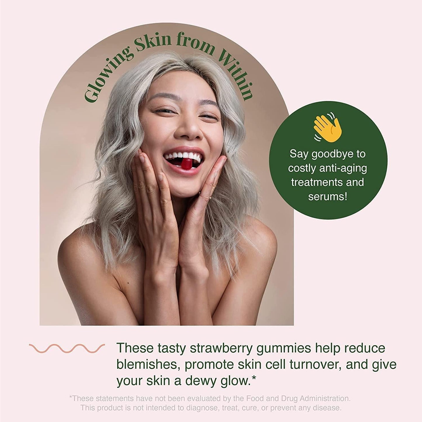 Embody Multivitamin Retinol Gummy - 180 Count, Strawberry Flavor - Vitamin A Supplement for Anti-Aging, Acne, and Clear Skin - Glowing and Youthful Hair, Skin and Nails - Biotin, Vitamin C