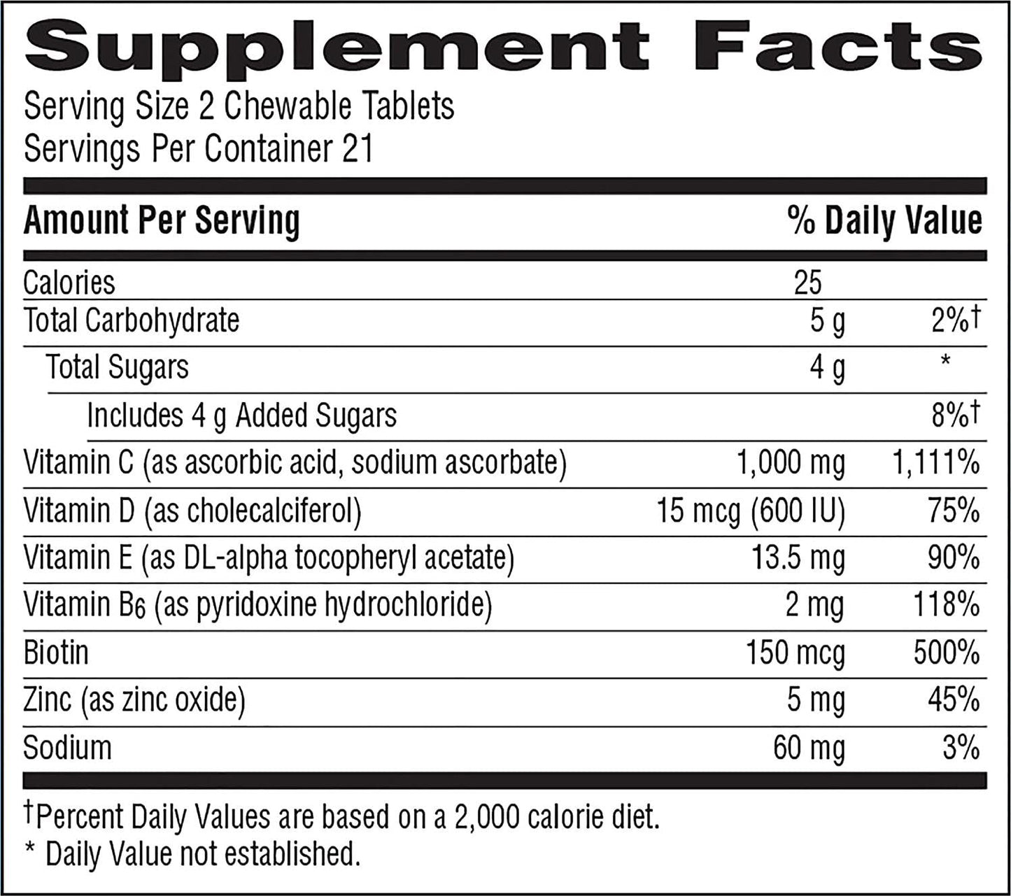 Emergen-C Immune+ Chewables System Support Dietary Supplement Tablet With 600 IU Vitamin D (Orange Blast Flavor, 42 Count)