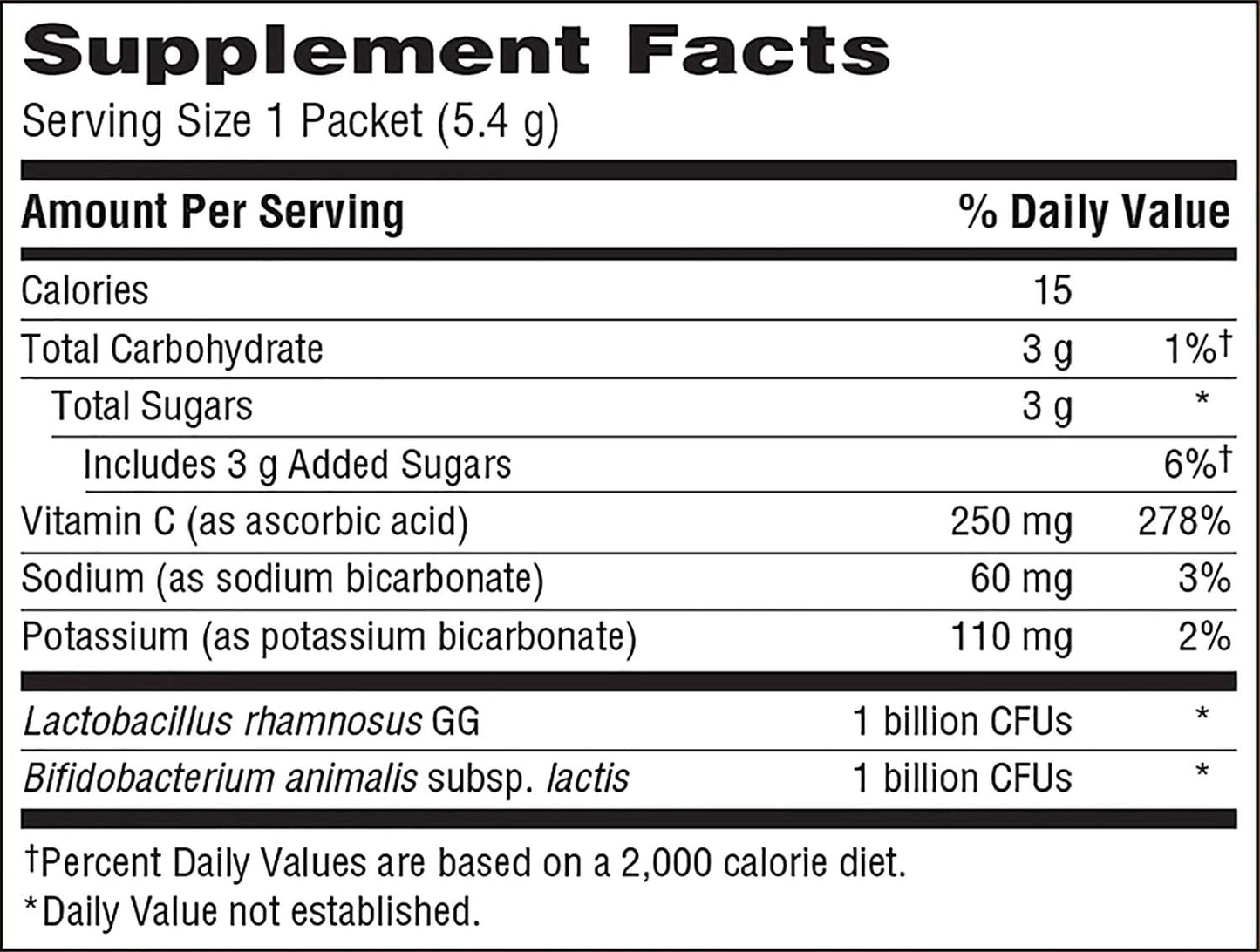 Emergen-C Probiotics+ (30 Count, Orange Flavor) Daily Immune Health Dietary Supplement Drink Mix Plus a Boost of 250mg Vitamin C, 0.19 ounce Packets