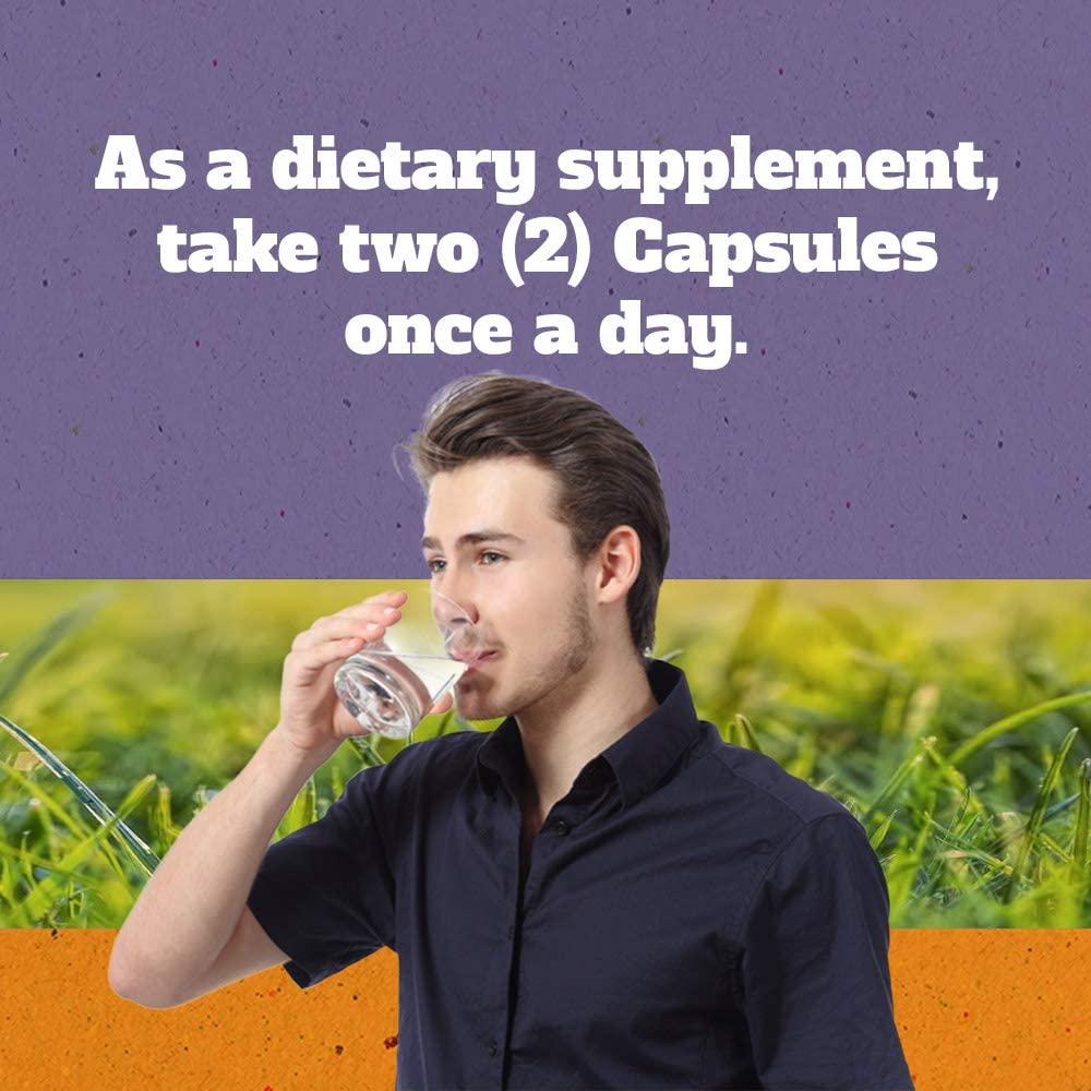 Emergency Immune Support - 10-in-1 Multivitamin Formula for Men and Women, Packed w/Vitamins, Minerals and Herbal Ingredients to Boost a Healthy Immunity System - 60 Vegetable Capsules