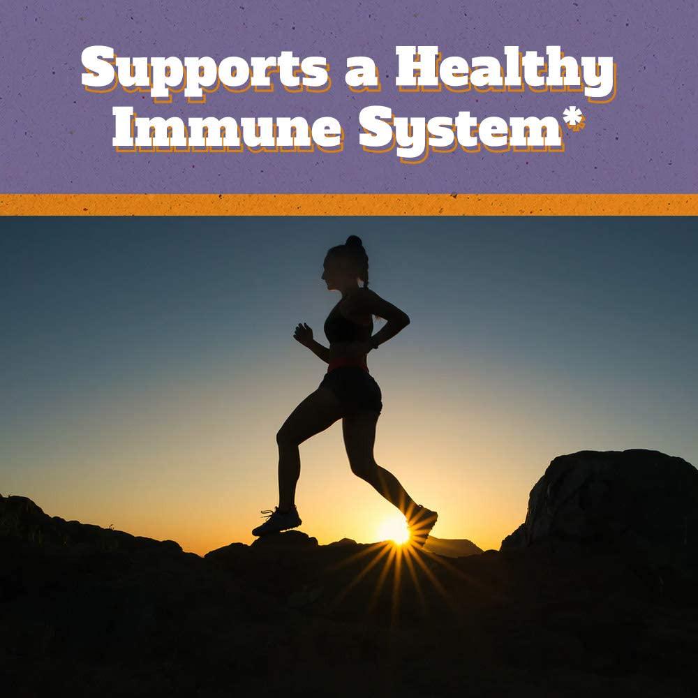 Emergency Immune Support - 10-in-1 Multivitamin Formula for Men and Women, Packed w/Vitamins, Minerals and Herbal Ingredients to Boost a Healthy Immunity System - 60 Vegetable Capsules