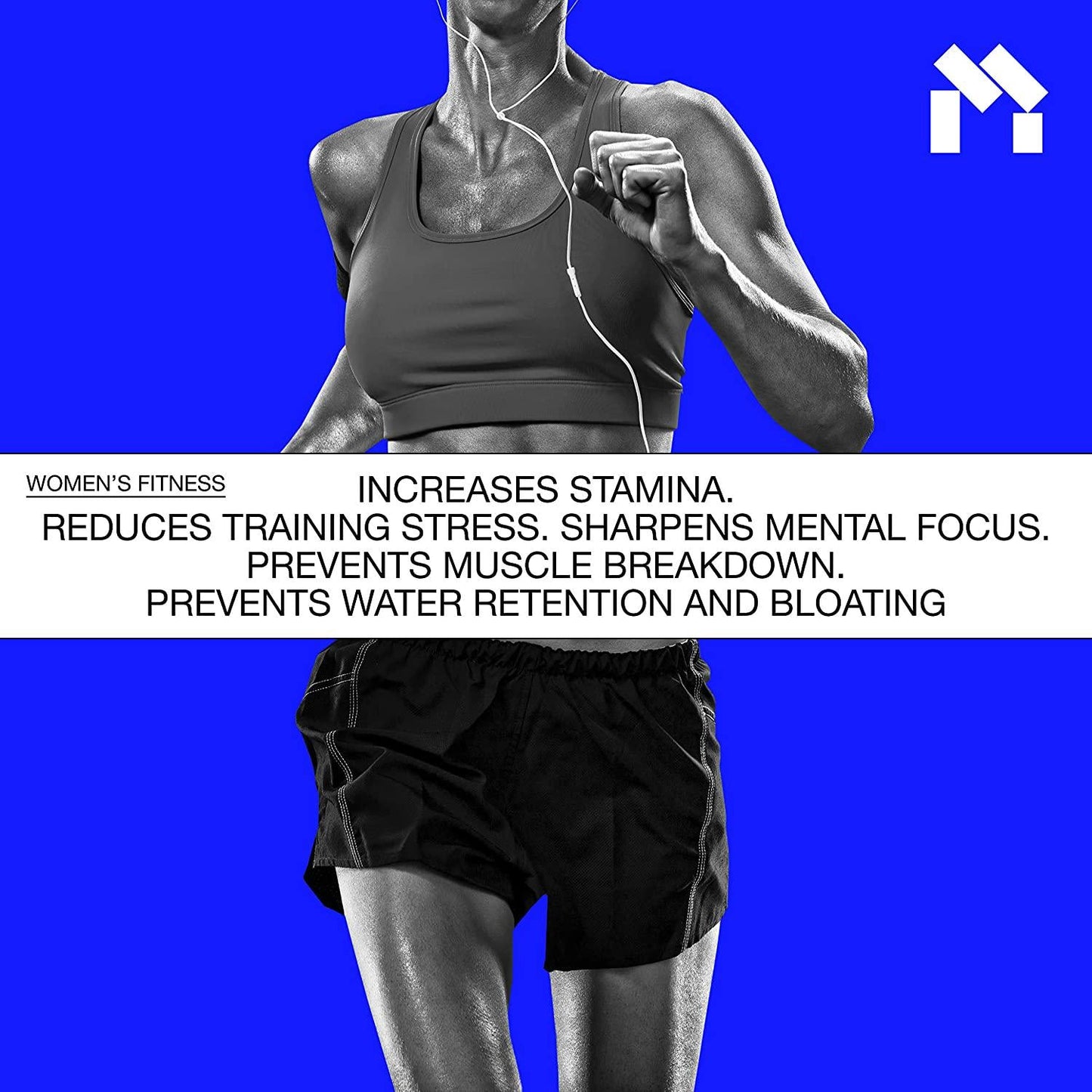 Empower pro workout , Energy + Strength Booster Serum for Women by mmusa. Fast Energy + Increased Muscle Strength - No Water retention, Stable- Creatine with L-Glutamine, No bloating. Grape