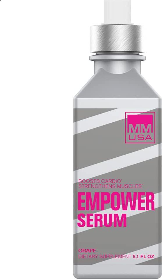 Empower pro workout , Energy + Strength Booster Serum for Women by mmusa. Fast Energy + Increased Muscle Strength - No Water retention, Stable- Creatine with L-Glutamine, No bloating. Grape