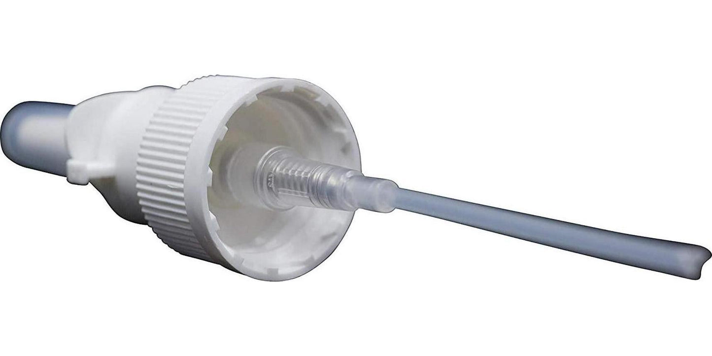 Empty Amber Glass Nasal Sprayer 2-Pack for Intranasal Insulin, Colloidal Silver and Saline Applications, 30ml (1oz) -dispenses .1 ml = 10 IU