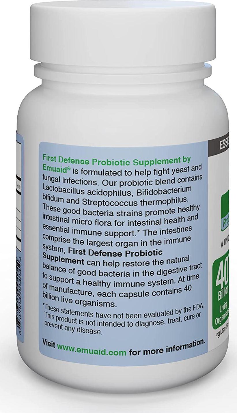 Emuaid First Defense Probiotic 30 Capsules