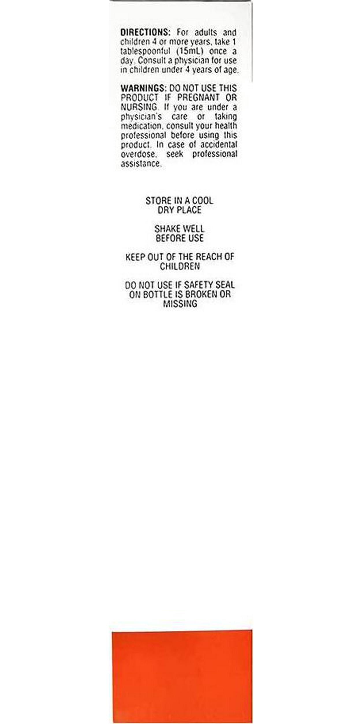 Emulsion de Escocia, Cod Liver Oil to Enhance Your Children Immune System, Vitamins A and D, Vitamins E and B1, Dietary Supplement, Flavor, Bottle, Orange, 15.3 Oz