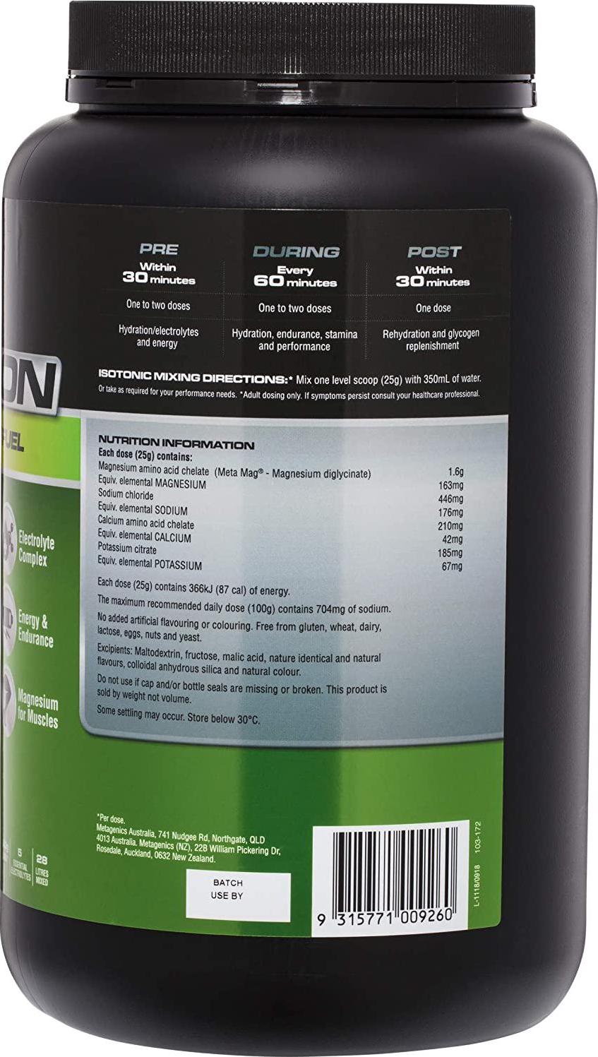 Endura Rehydration Performance Fuel, Lemon Lime, 2 Kilograms