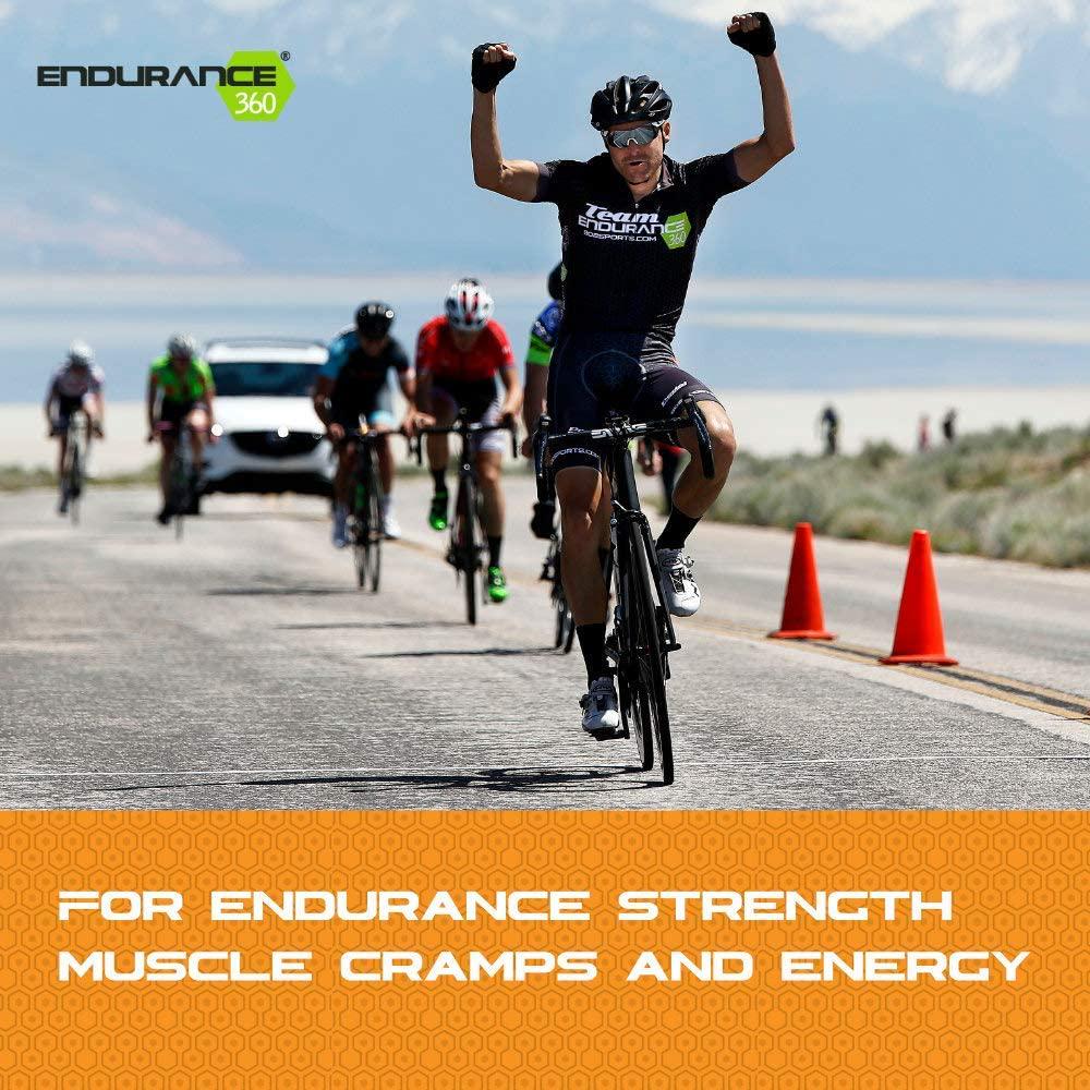 Endurance360 Caffeinated Sports Performance Supplement for Triathletes Runners Cyclists, VO2 Max, Smart Muscle Recovery, Aid Muscle Soreness, Muscular Endurance
