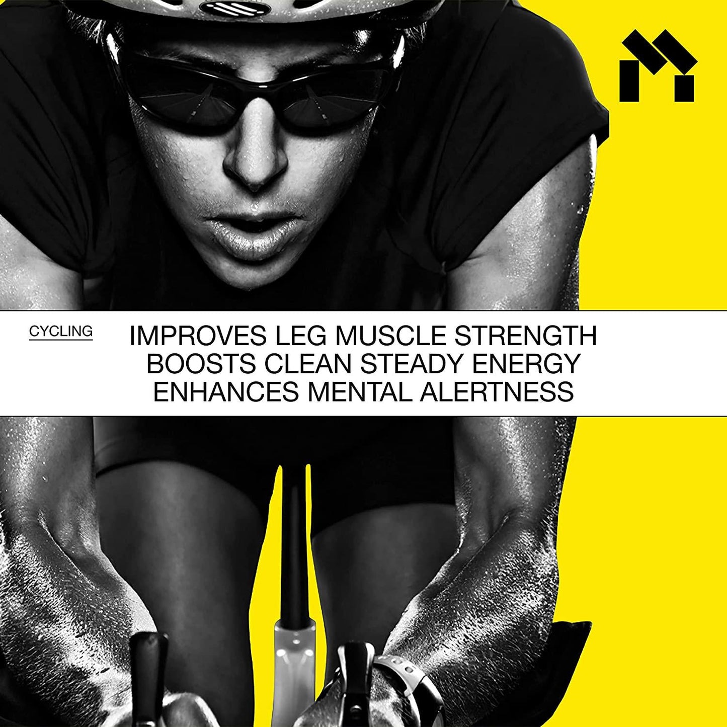 Endurance cycling serum by MMUSA, Improves Core Strength, Stable Creatine HCL, Defeats lactic acid, Energy, Endurance + Power. No water gains. Guarana, L-Carnitine, Rhodiola Rosea + Green tea.