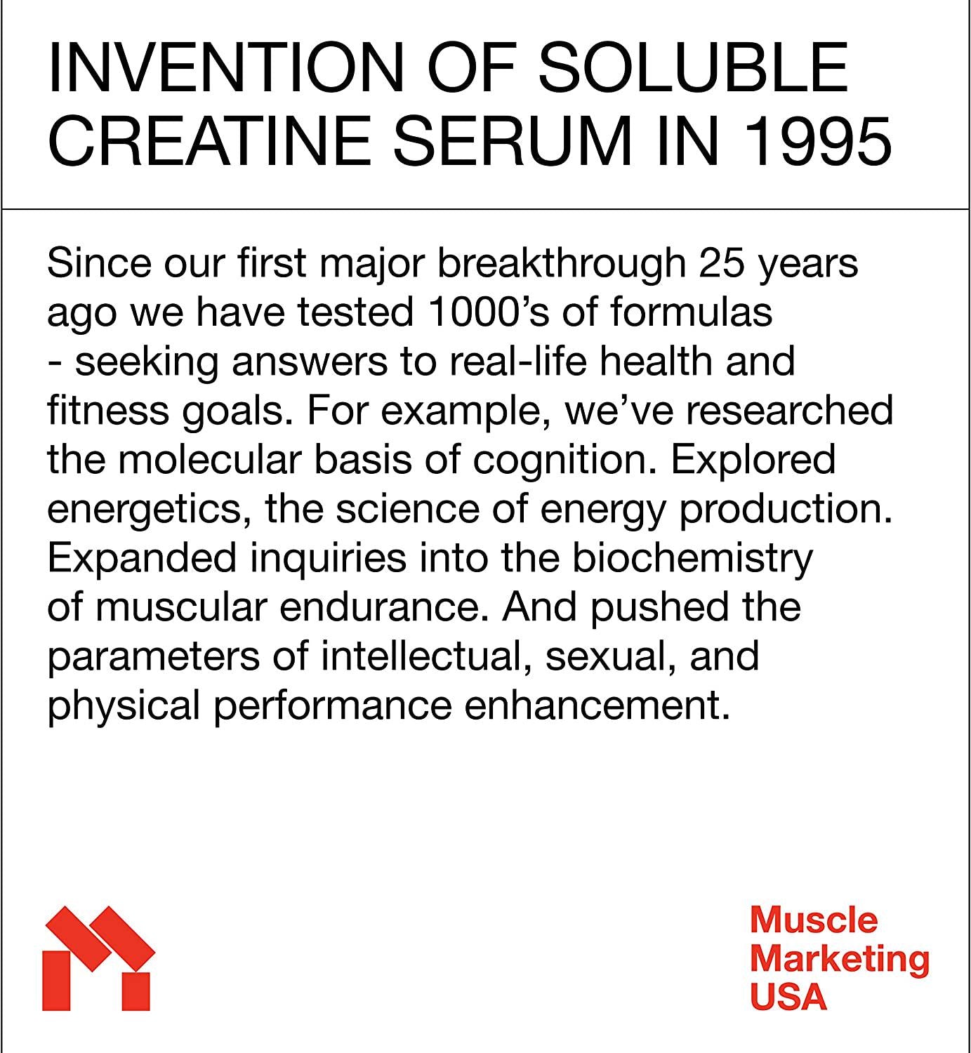 Endurance cycling serum by MMUSA, Improves Core Strength, Stable Creatine HCL, Defeats lactic acid, Energy, Endurance + Power. No water gains. Guarana, L-Carnitine, Rhodiola Rosea + Green tea.