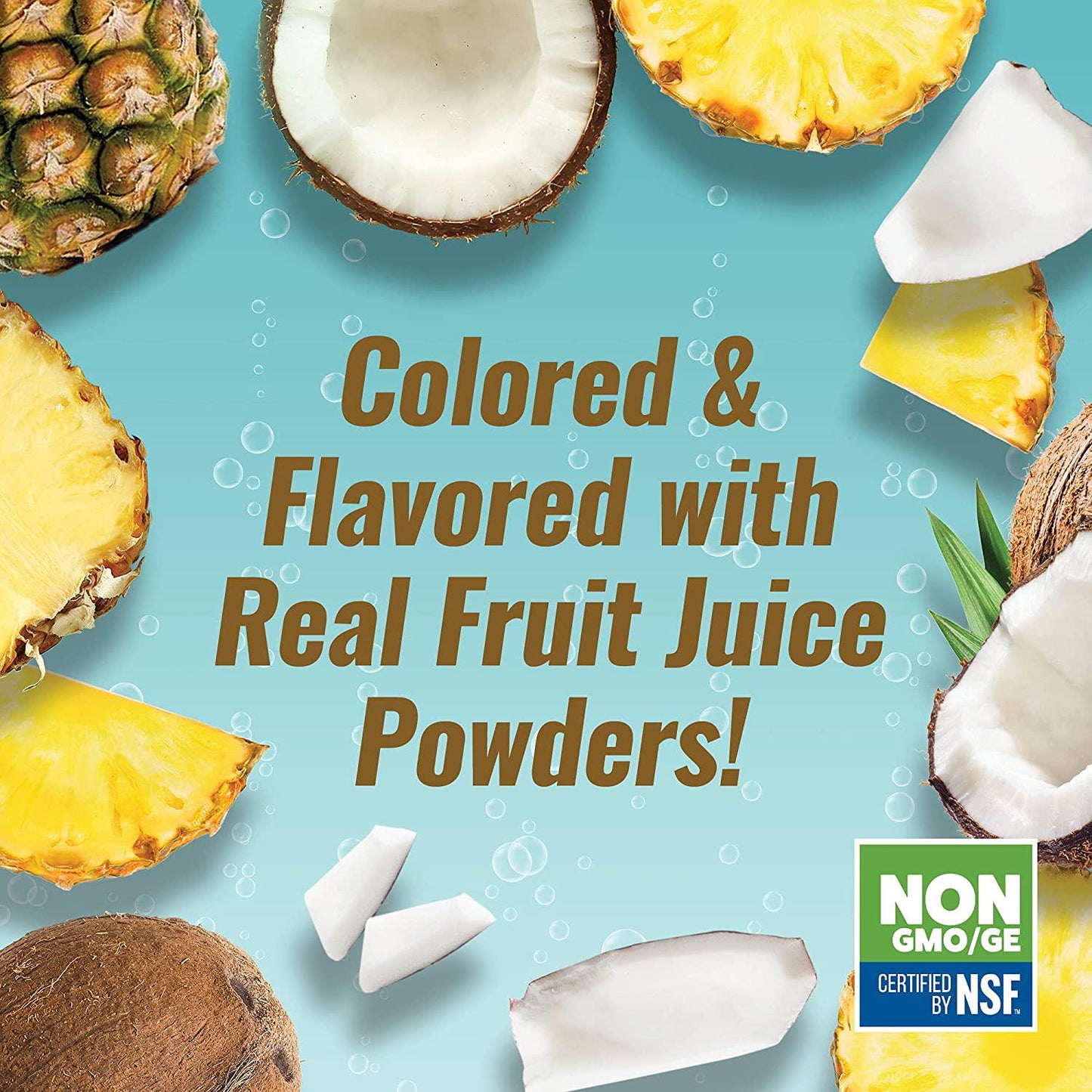 Ener-C Effervescent Multivitamin Non-GMO Gluten-Free Vegan Powdered Fruit Juice Drink Mix for Immune Support and Hydration with Electrolytes Pineapple Coconut Flavor 30 Packets