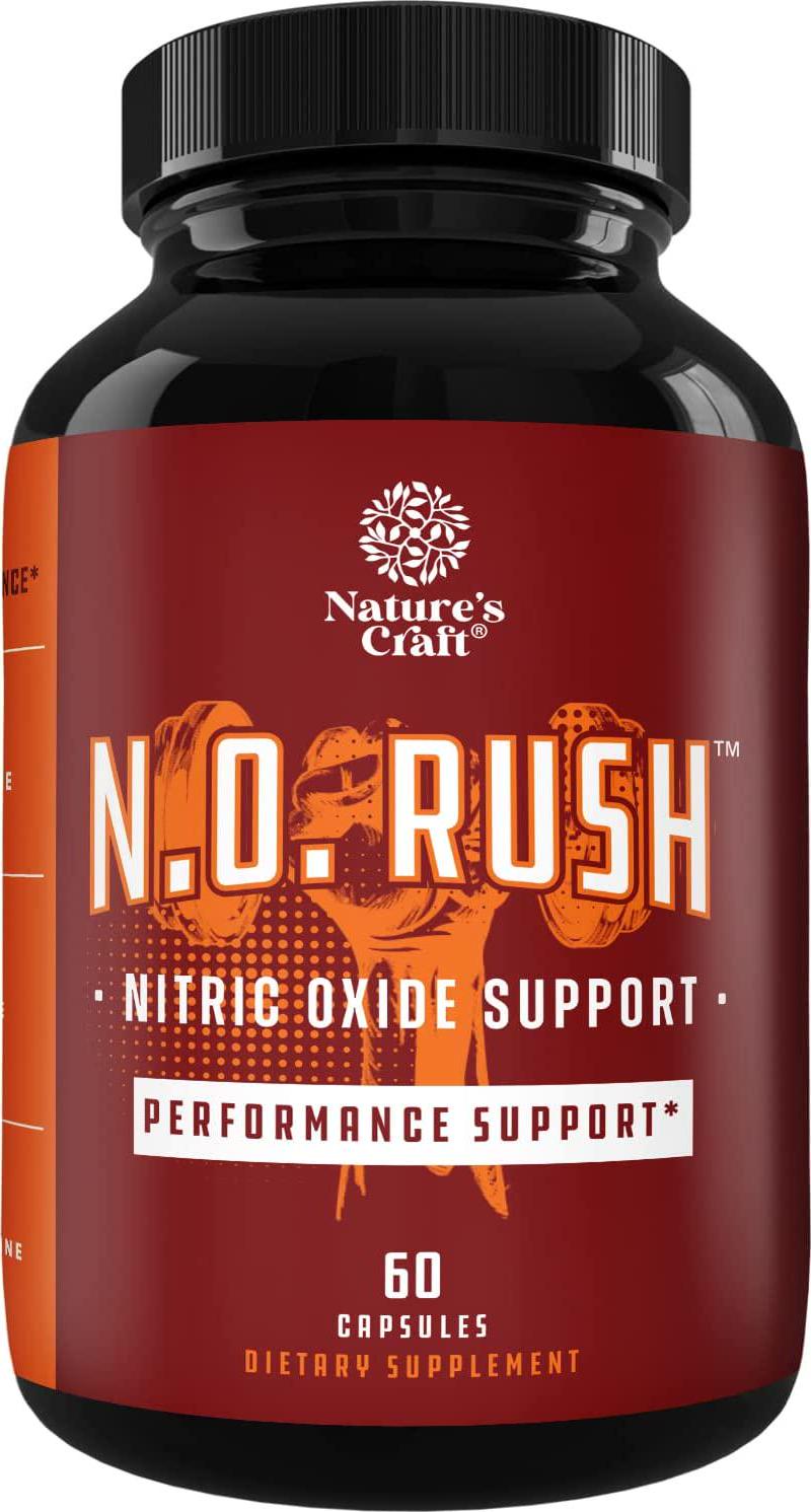 Energizing Nitric Oxide Supplement for Men - Nitric Oxide Pills for Men with Beet Root Powder and L-Arginine L-Citrulline Amino Acids for Intense Muscle Growth Performance Endurance and Recovery