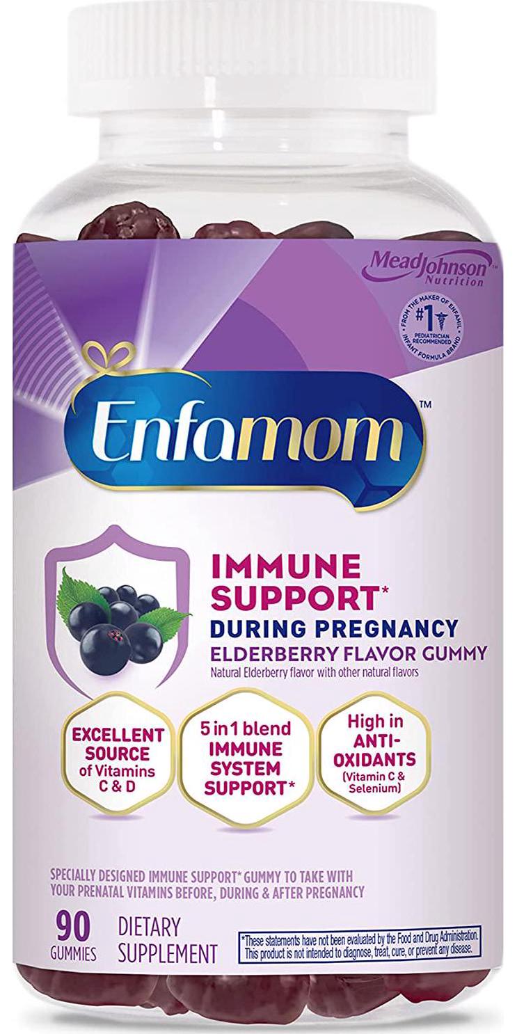 Enfamom Prenatal Immunity Support Elderberry Gummy, 90 Count