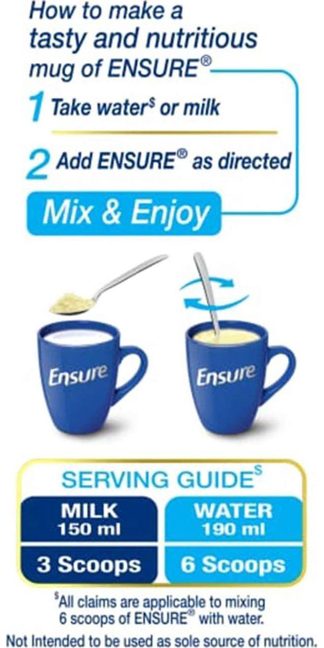 Ensure Balanced Adult Nutrition Health Drink - 400g  ( Vanilla )